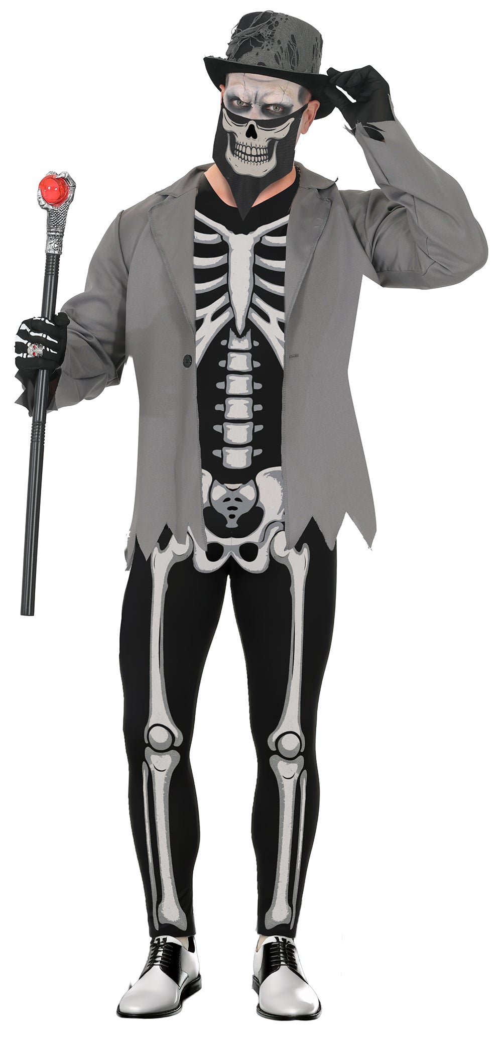 DUO DEAL - Skelet Koppelkostuum – Skeleton Suit voor Dames & Heren