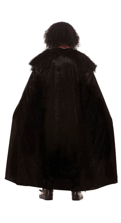 Middeleeuws Kostuum Leider Zwart