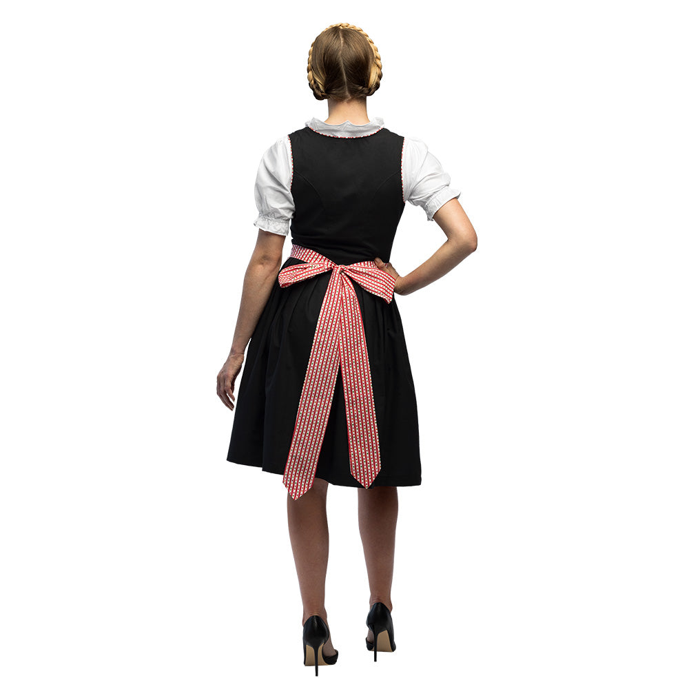 Frau Fischer Kostüm | Dirndl | Deutsches Kleid | Rosa