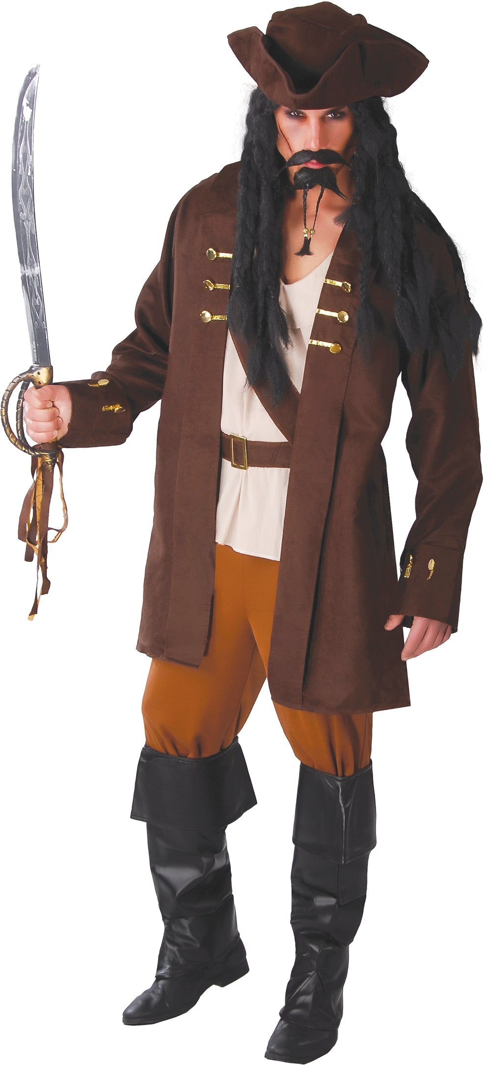 Piraten Kostuum Bruin