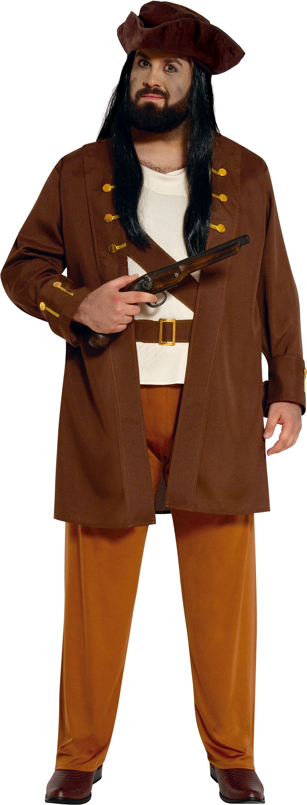 Piraten Kostuum Bruin
