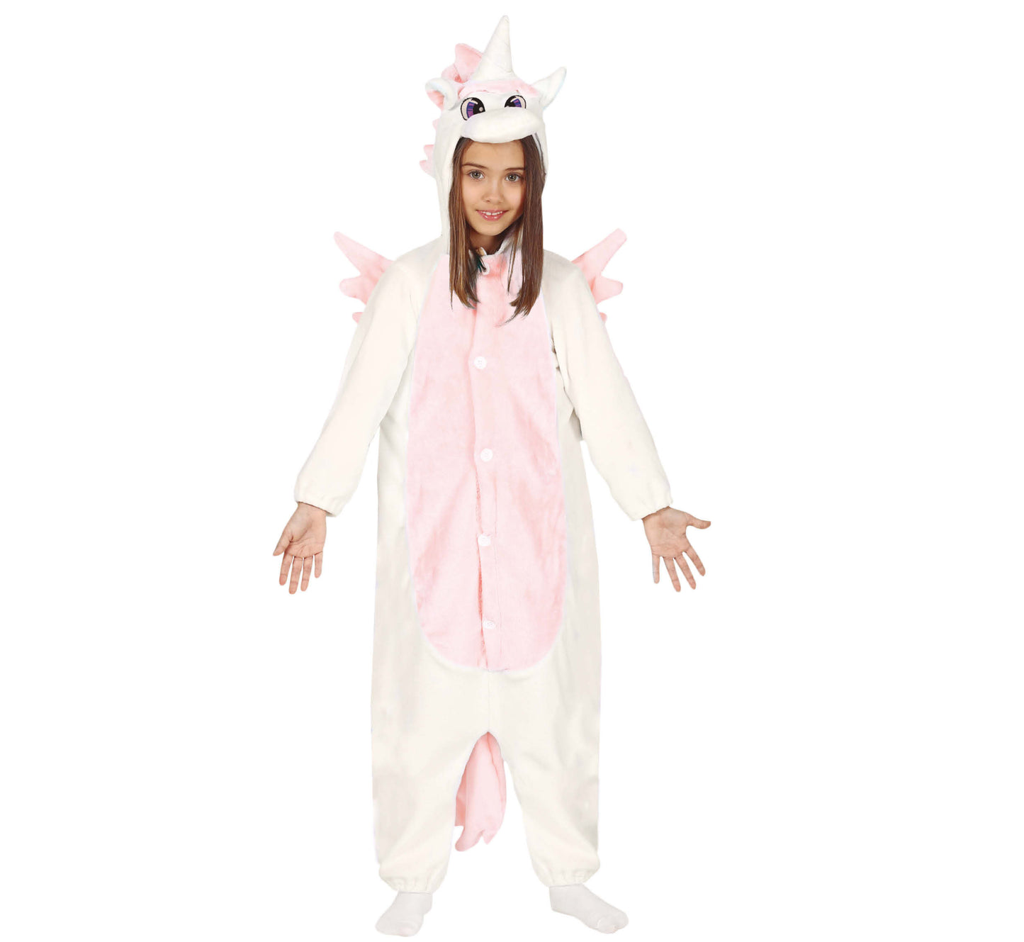 Unicorn Onesie Roze Kind