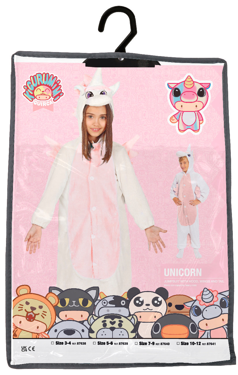 Unicorn Onesie Roze Kind