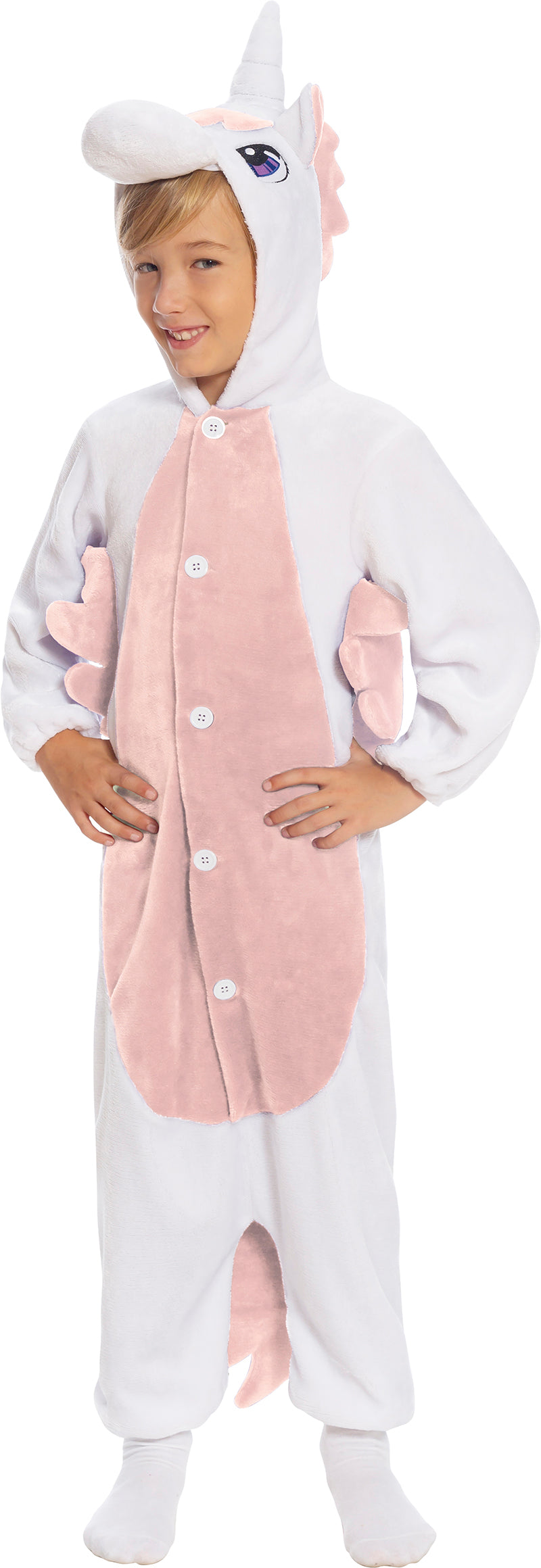 Unicorn Onesie Roze Kind