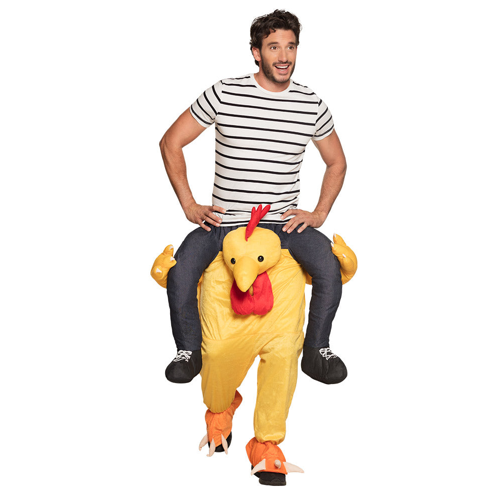 Volwassenenkostuum Funny chicken (One Size )