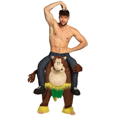 Kostuum Funny monkey (One Size)
