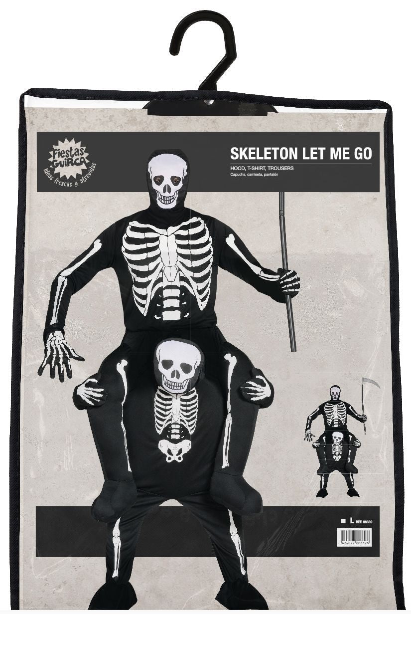 Halloween Kostuum Skelet Carry Me | One Size