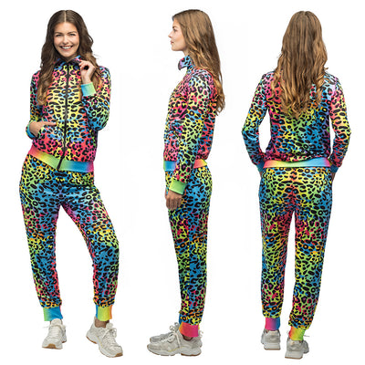 Trainingspak Leopard Art babe | Voor Dames | UV Premium Quality