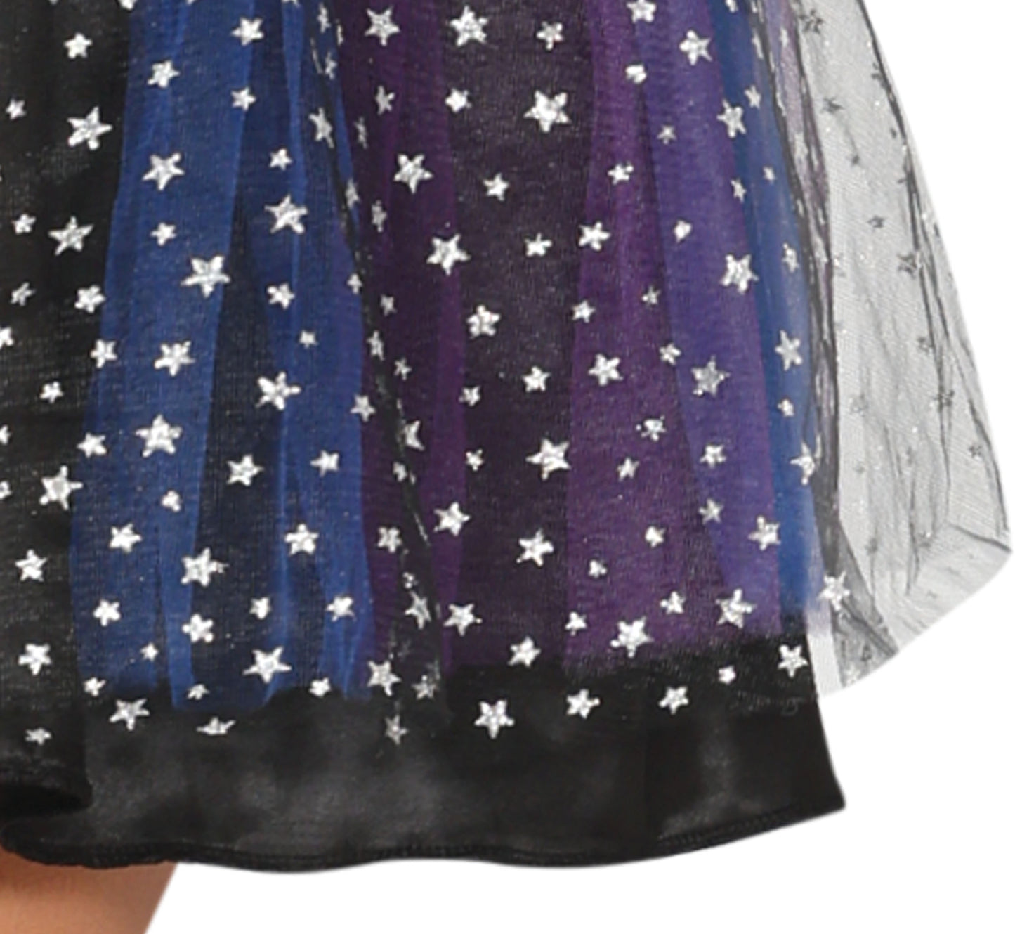Heks Kostuum Dames – Starry Witch Paars/Zwart – Jurk & Heksenhoed