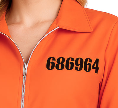 Gevangenis Kostuum Dames Kwartet Deal – 4x Oranje Overall