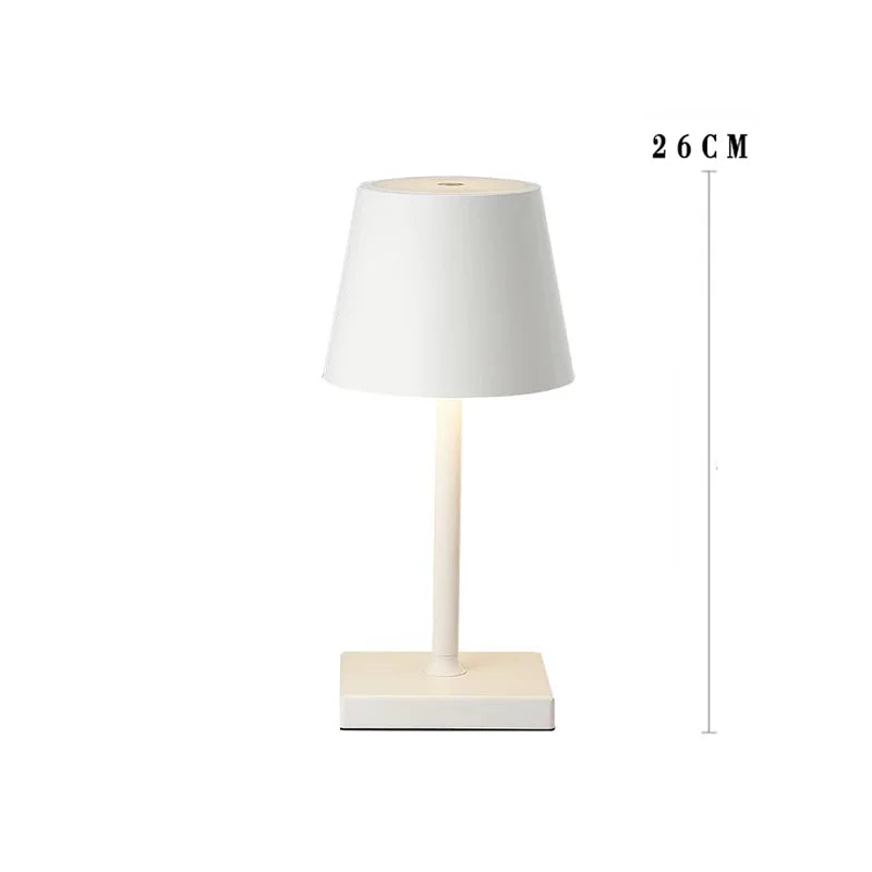 Draadloze LED tafellamp| USB oplaadbaar + 3 niveaus dimbaar