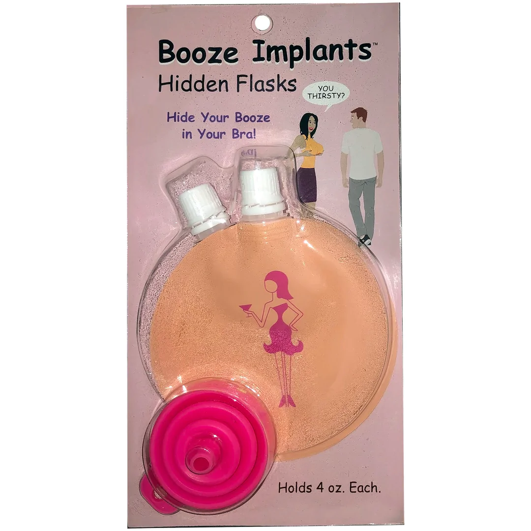 Booze Implants | Smokkel Drank Mee Naar Binnen