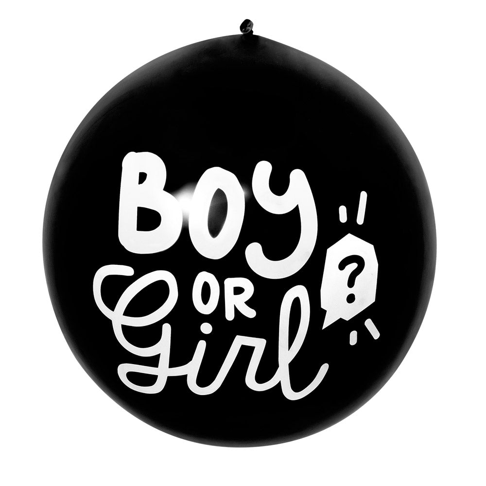 Gender reveal ballon
