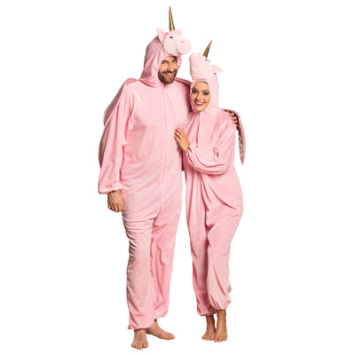 Eenhoorn onesie roze