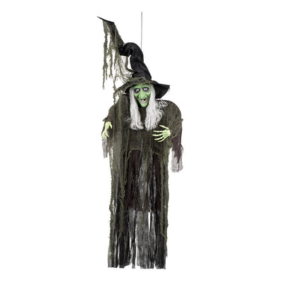 Halloween gemene heks decoratie 190 cm