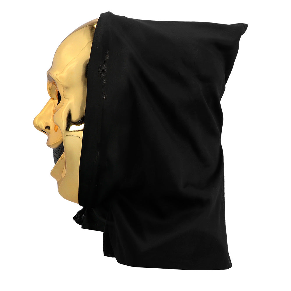 Gezichtsmasker Crazy Killer met Kap Goud kopen