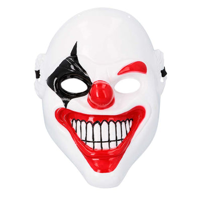 Halloween masker horror clown voor volwassenen