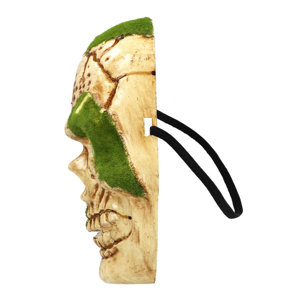 Swamp Skull masker met mosdetails voor Halloween kopen