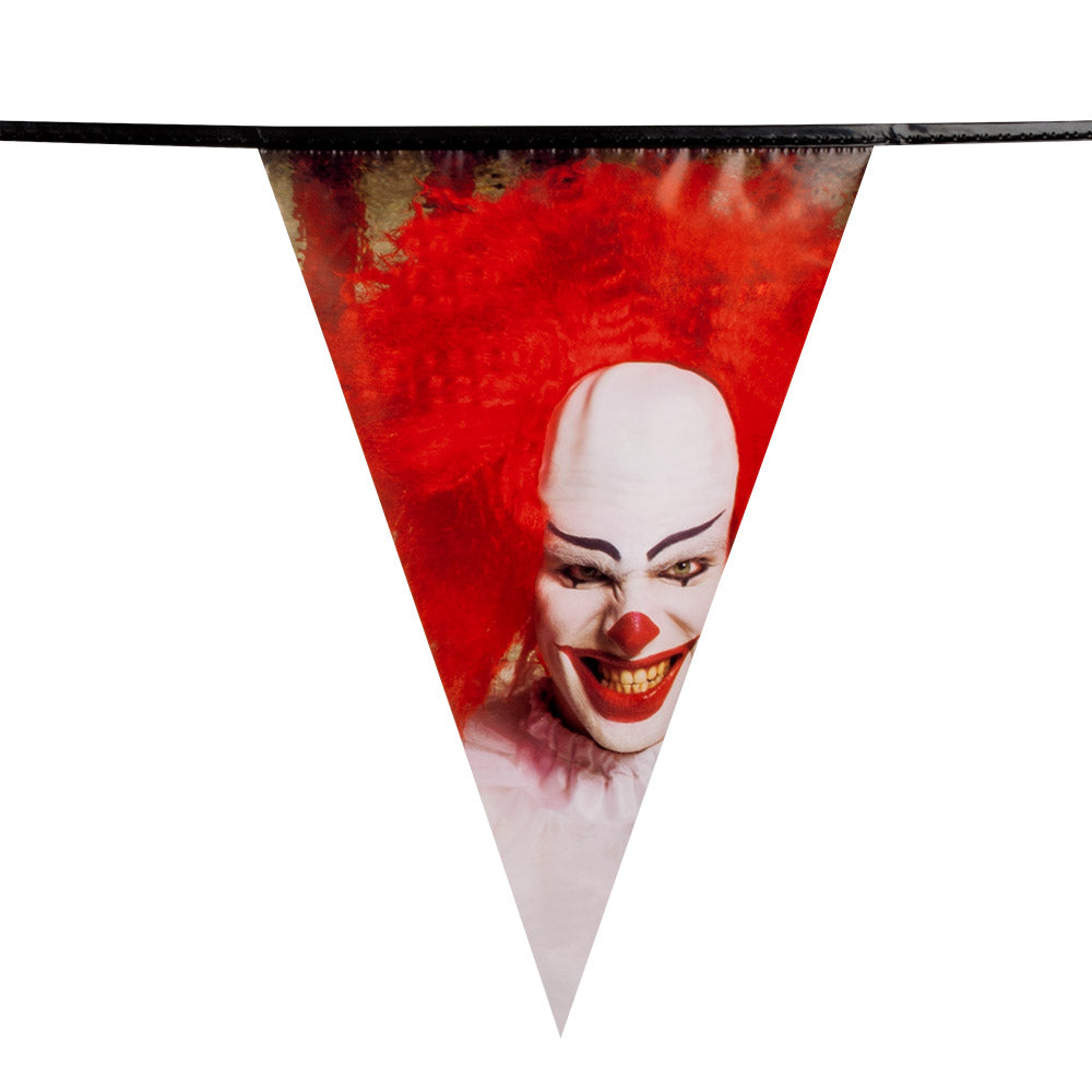 Horror clown vlaggenlijn
