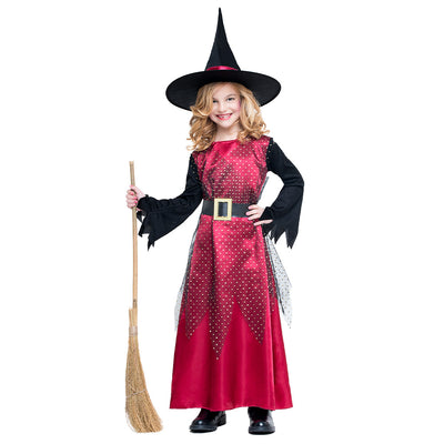 Rode Heks kostuum voor meisjes