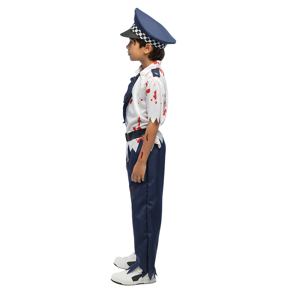 Zombie Politie kostuum voor jongens