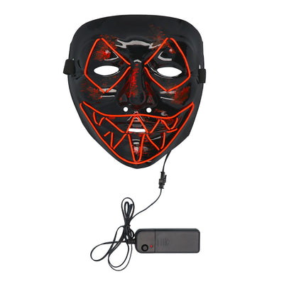 LED Masker Killer Smile Rood