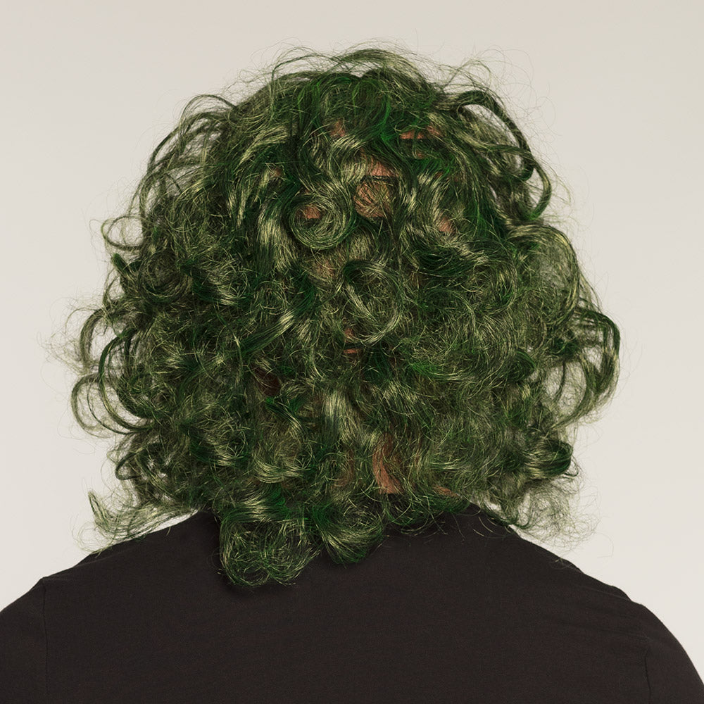 Latex masker de schurk met haar