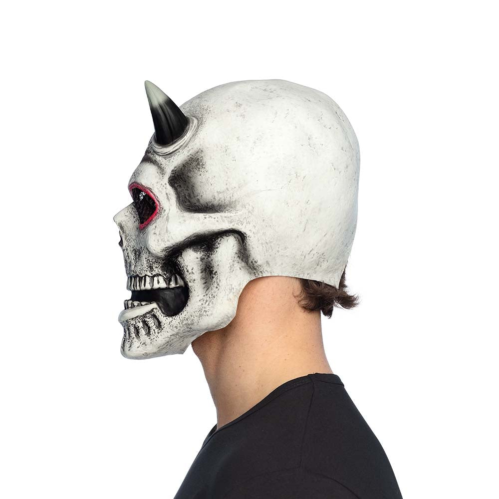 Duivel schedel latex masker