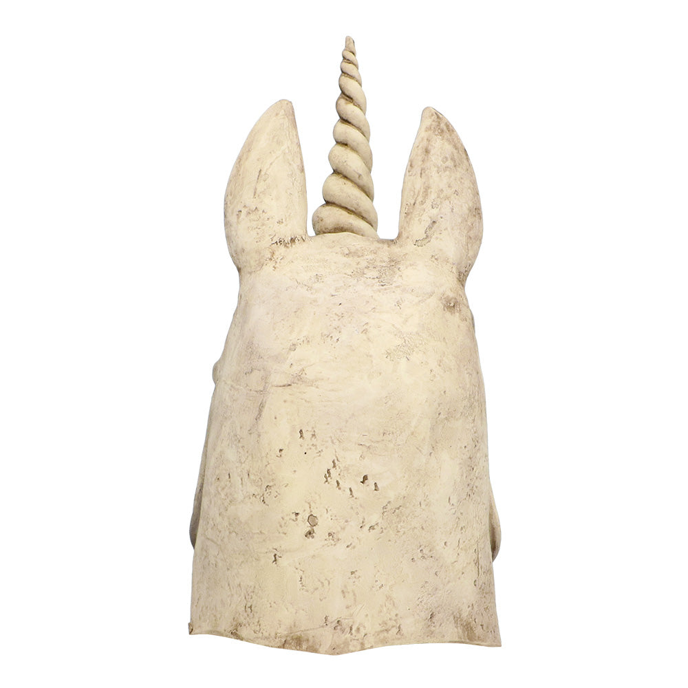 Latex Kopfmaske Einhorn Totenkopf