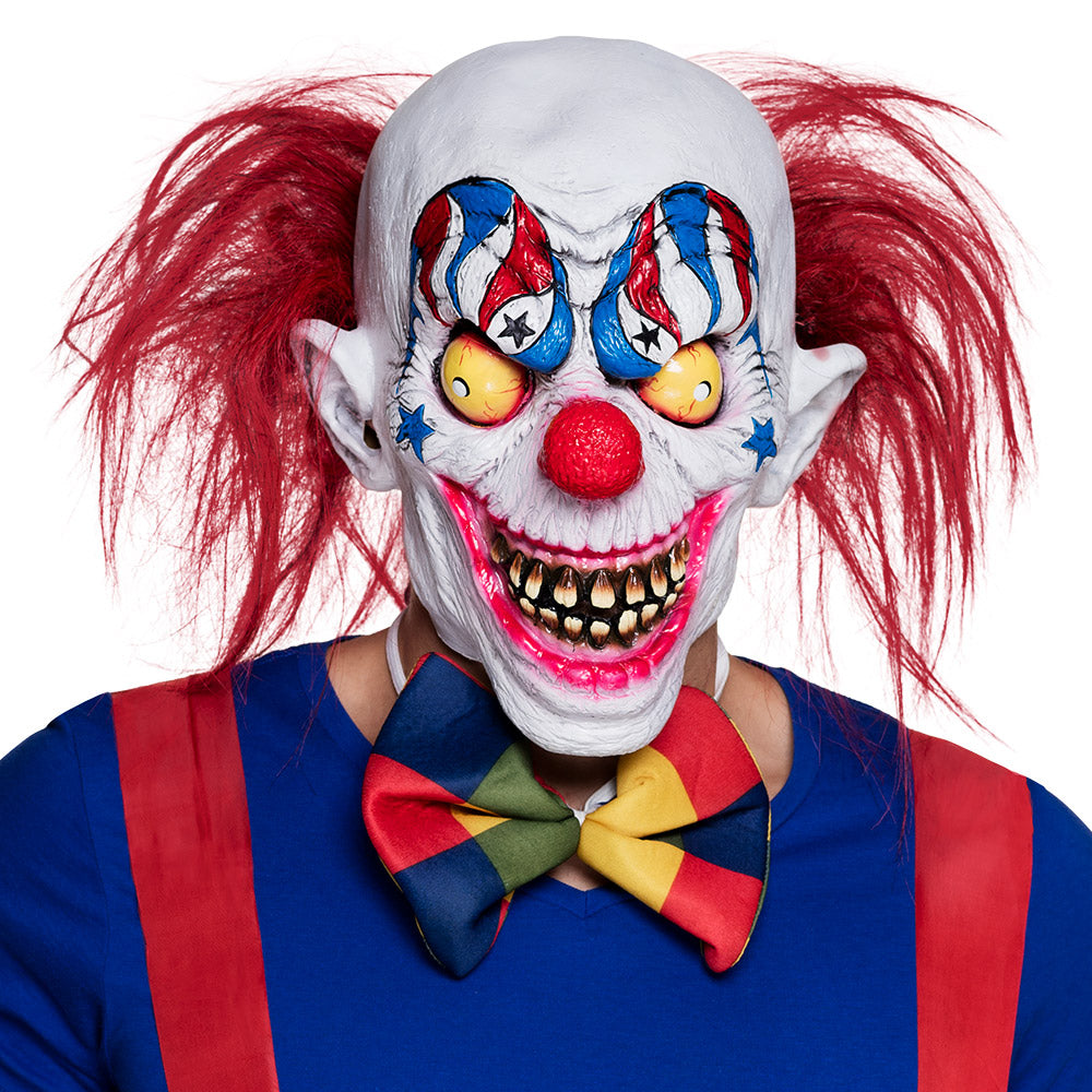 Creepy clown masker