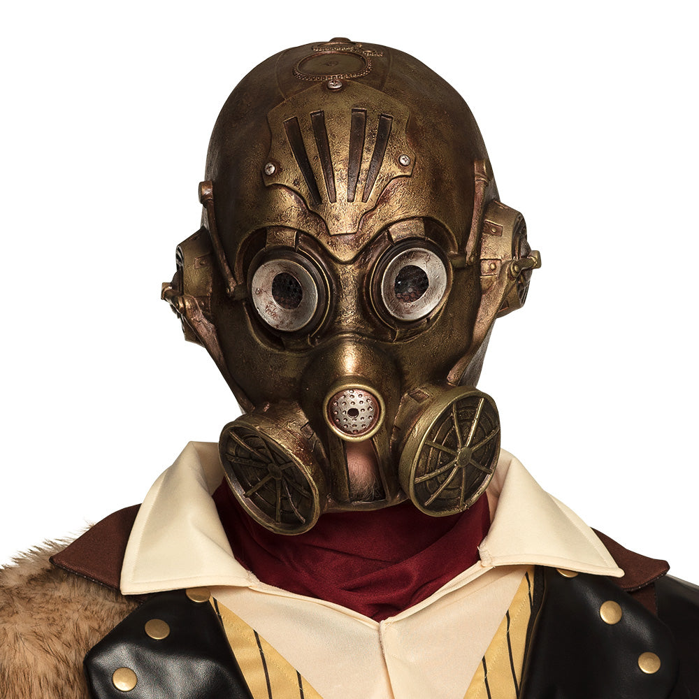 Latex-Kopfmaske „Gaspunk“