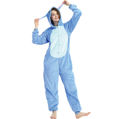 Stitch onesie blauw