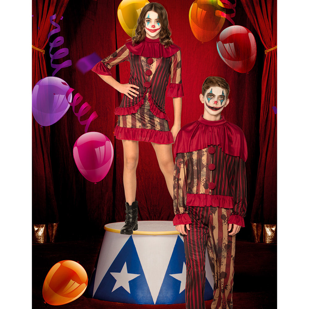 Horror clown kostuum