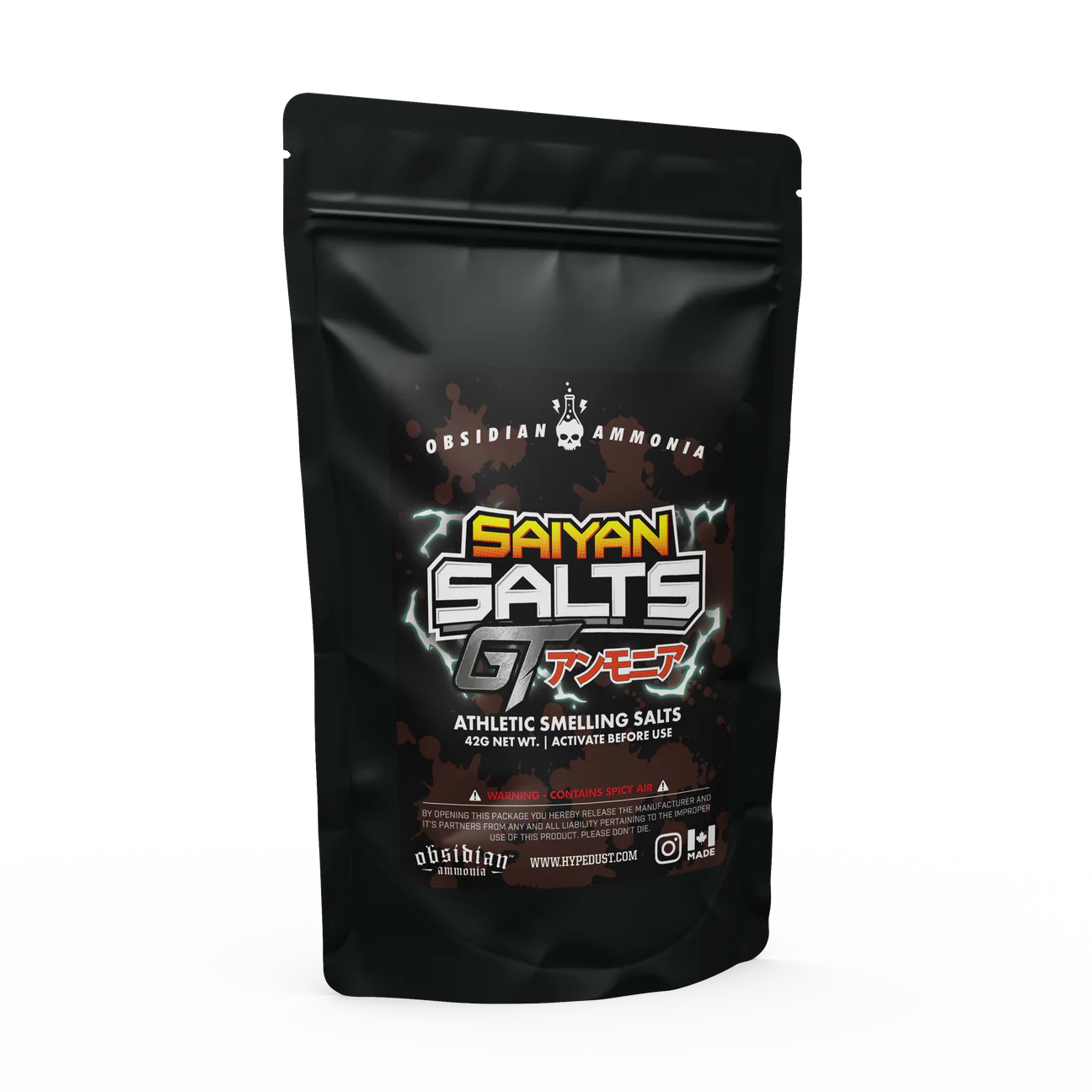 Obsidian Ammonia - Saiyan Salts GT - Smelling Salts