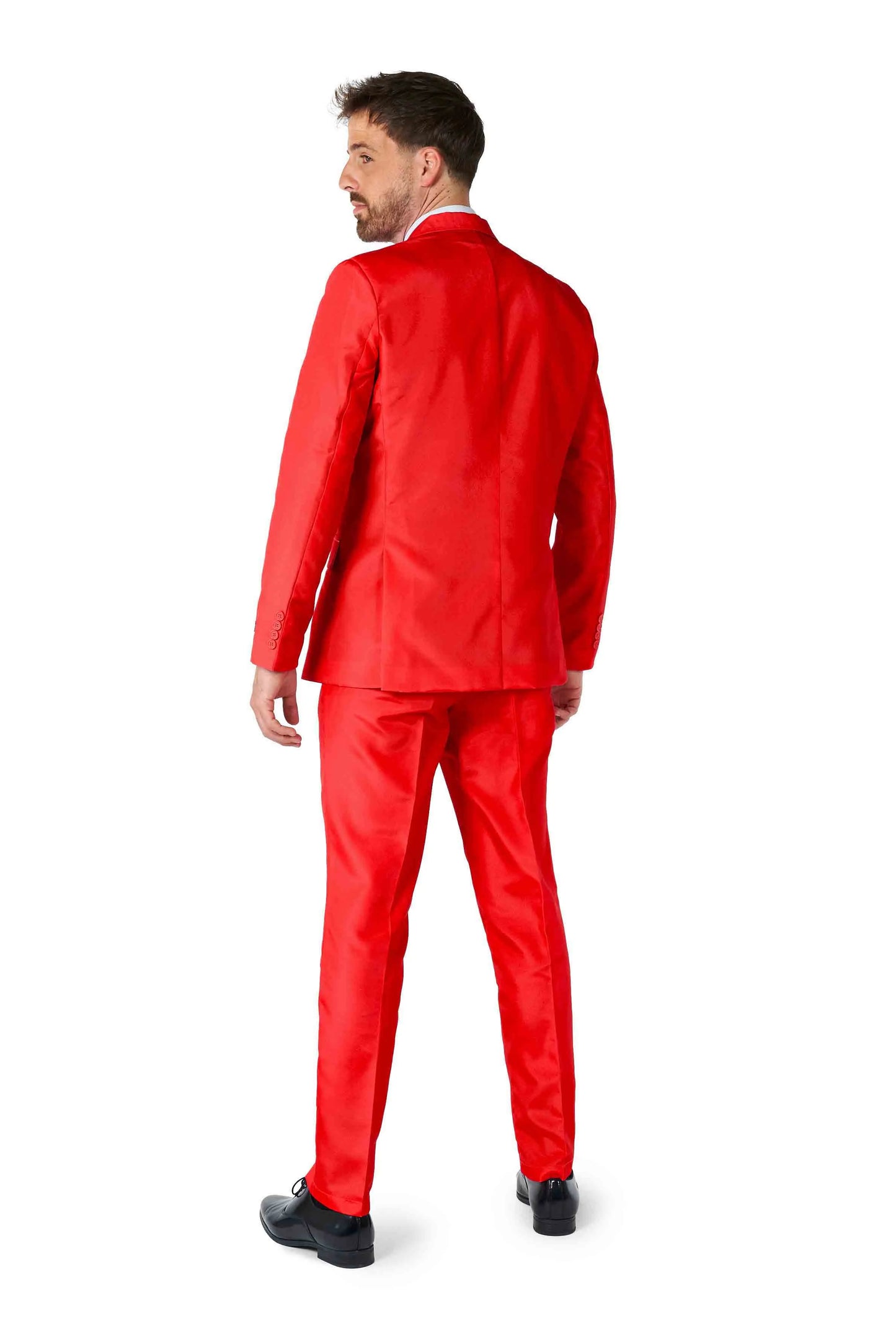 Suitmeister | Einfarbig Rot | Herrenanzug | Herrenanzug Rot