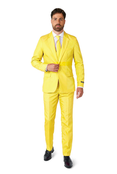 Suitmeister | Solid Yellow | Herenpak | Herenkostuum Geel