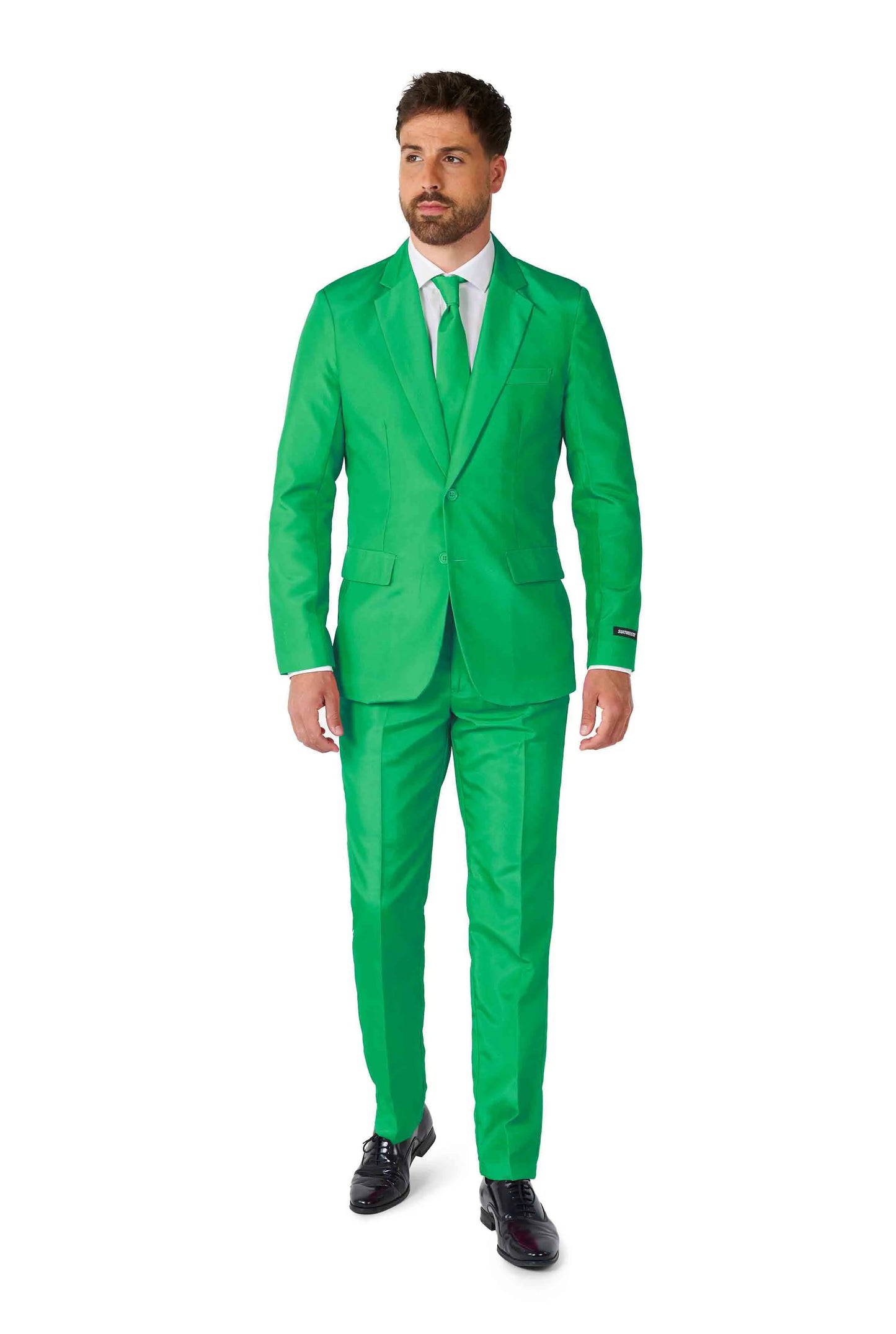 Suitmeister | Solid Green | Herenpak | Herenkostuum Groen
