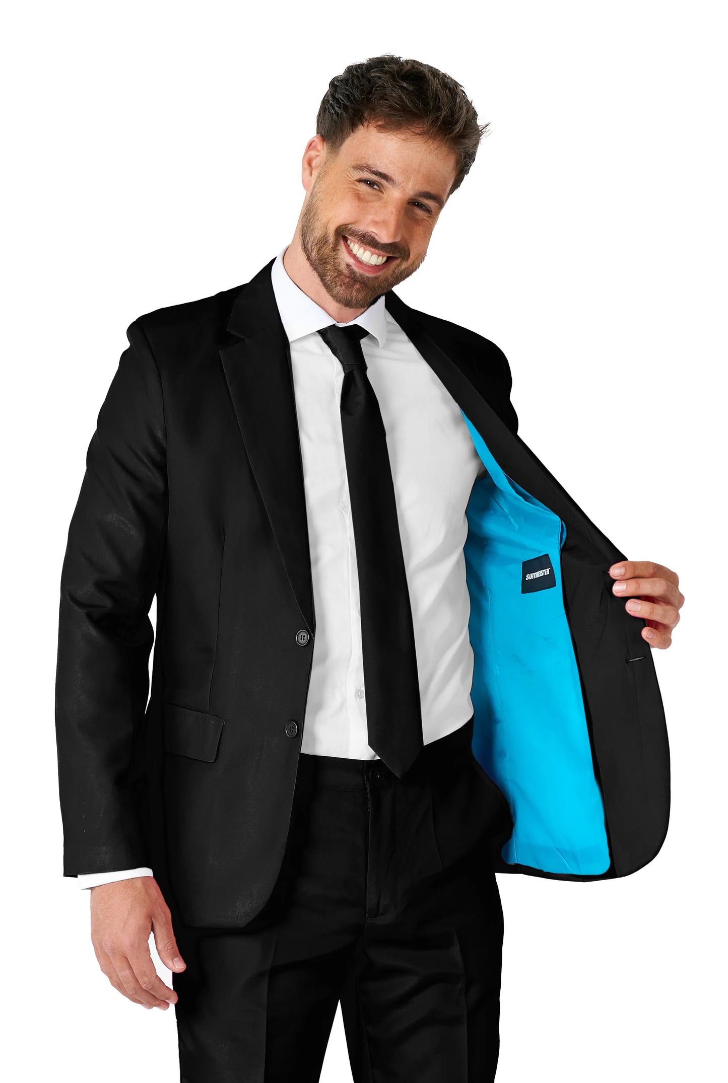 Suitmeister | Solid Black | Herenpak