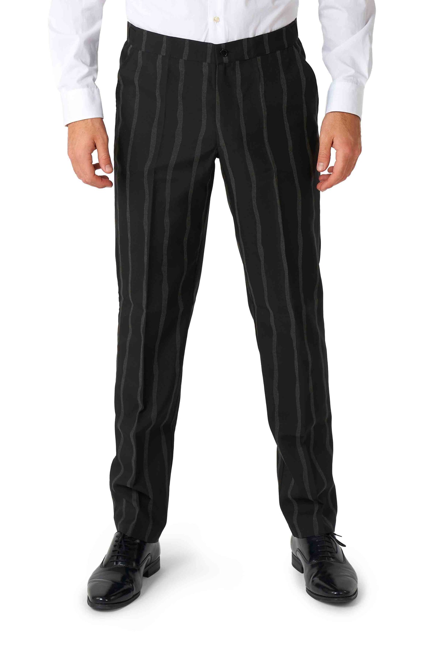 Oversized Pinstripe Black