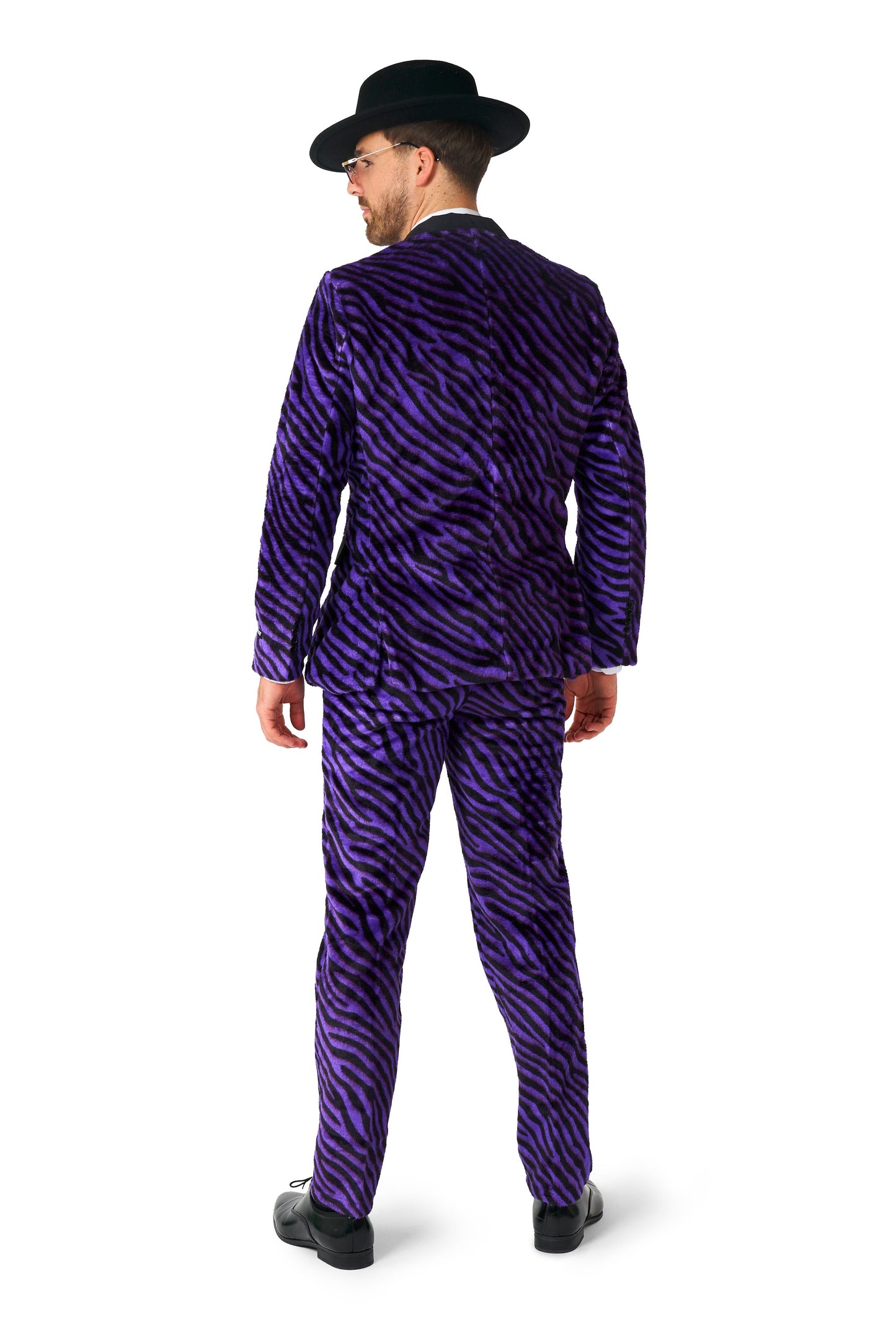 Suitmeister | Purple Pimp - Korallenfleece | Herrenanzug