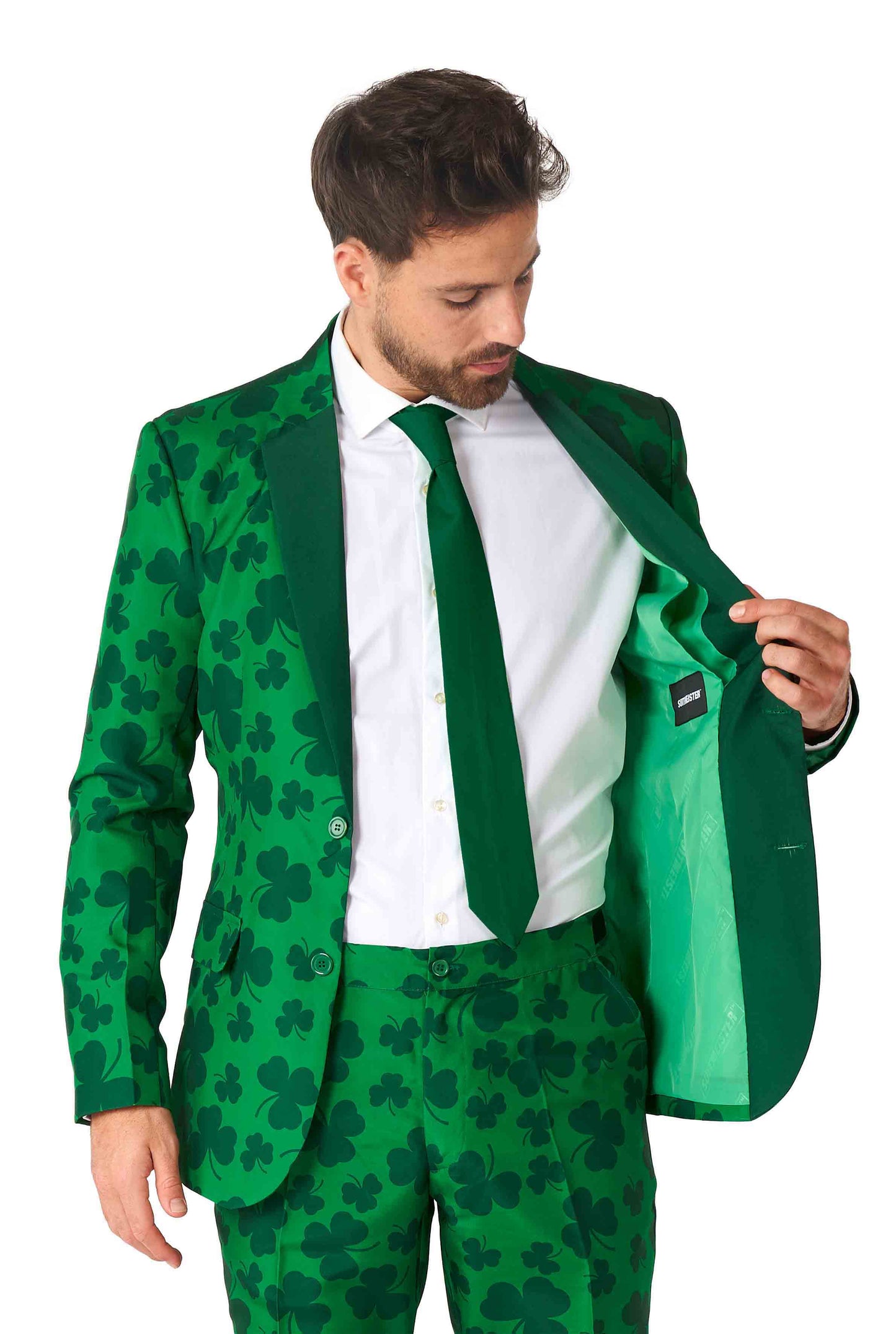 Suitmeister | St. Patricks Grün | Herrenanzug | Herrenanzug | St. Patrick's Day