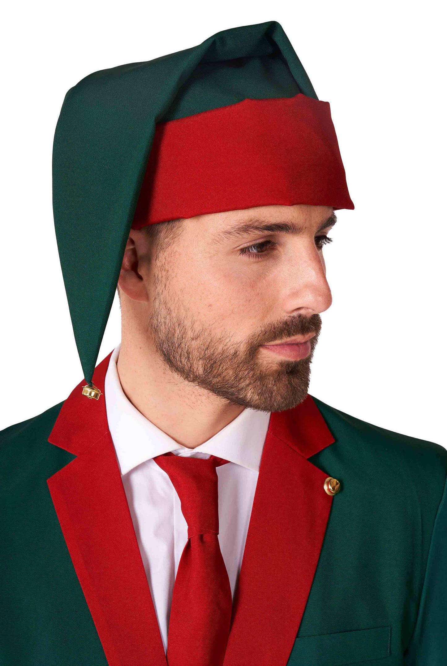 Suitmeister Herrenkostüm | Weihnachtself Grün | Herrenanzug