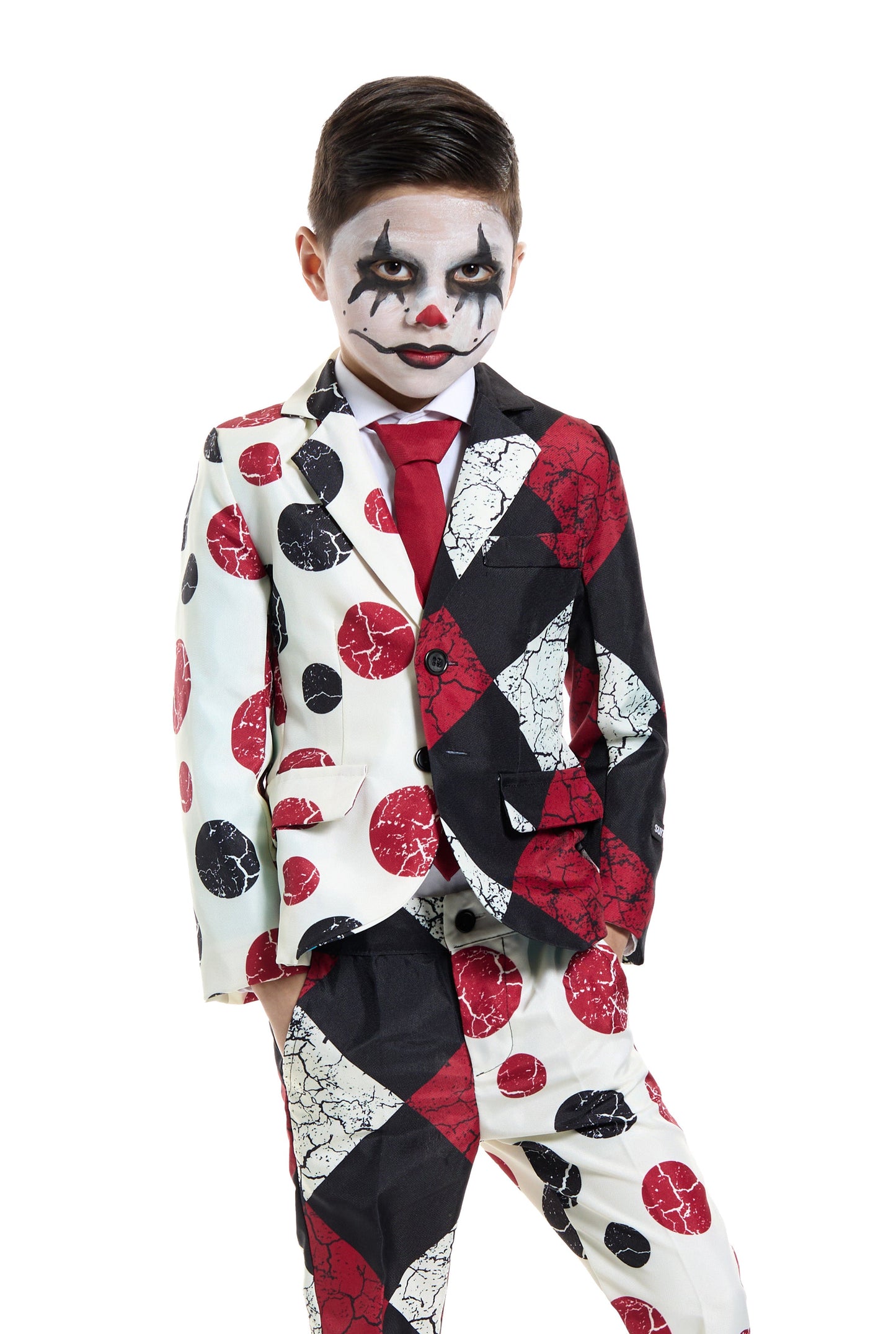 Suitmeister | Halloween Vintage Clown | Kinderkostüm