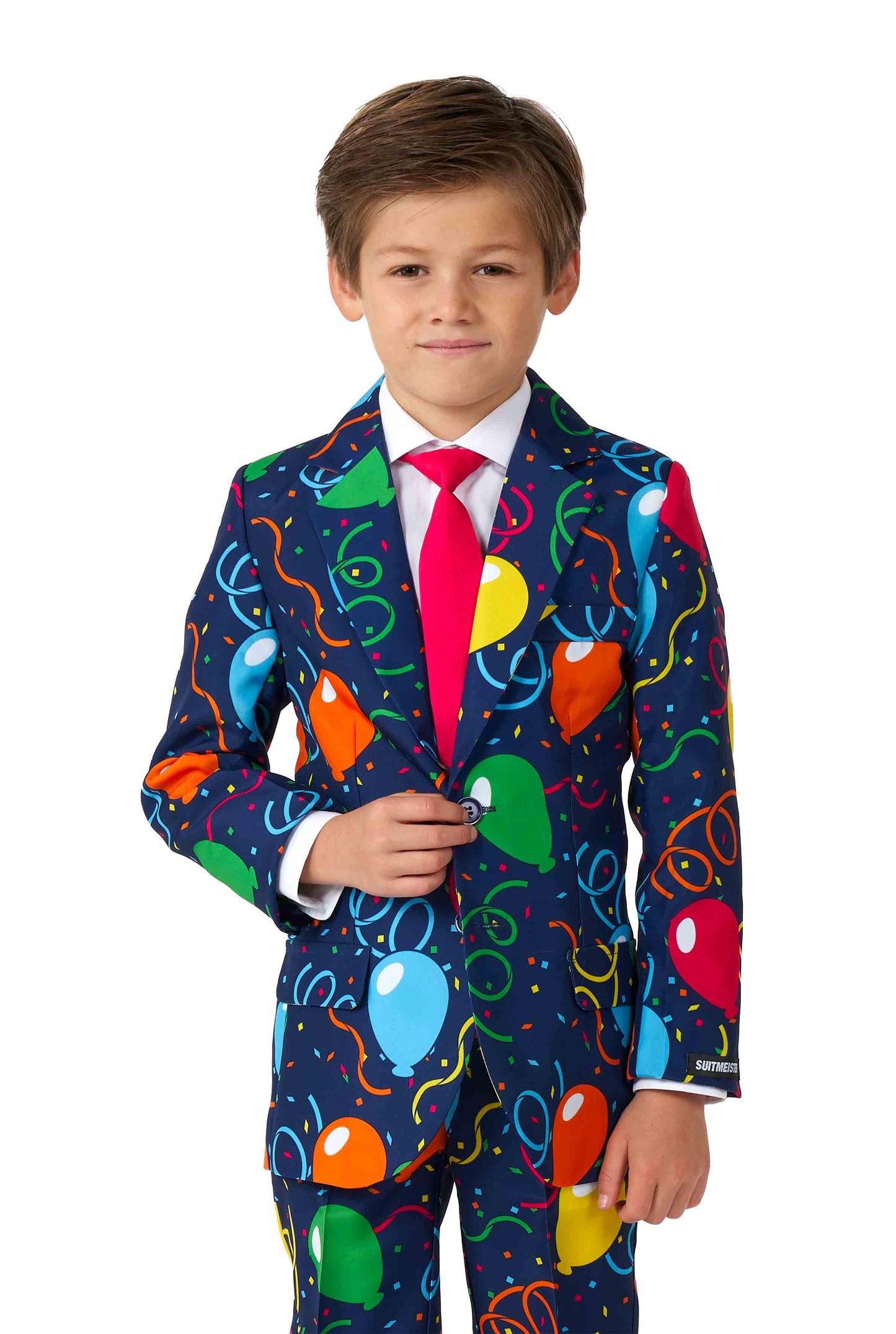 Suitmeister | Konfetti Ballons Navy | Kinderkostüm