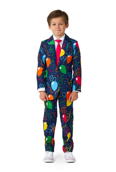 Suitmeister | Confetti Balloons Navy | Kinderkostuum
