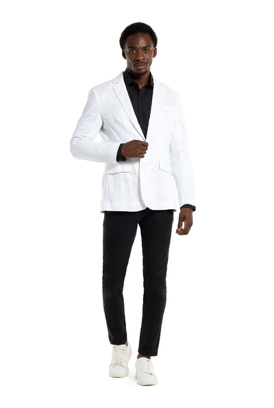 Suitmeister| Sequins White | Blazer voor Heren