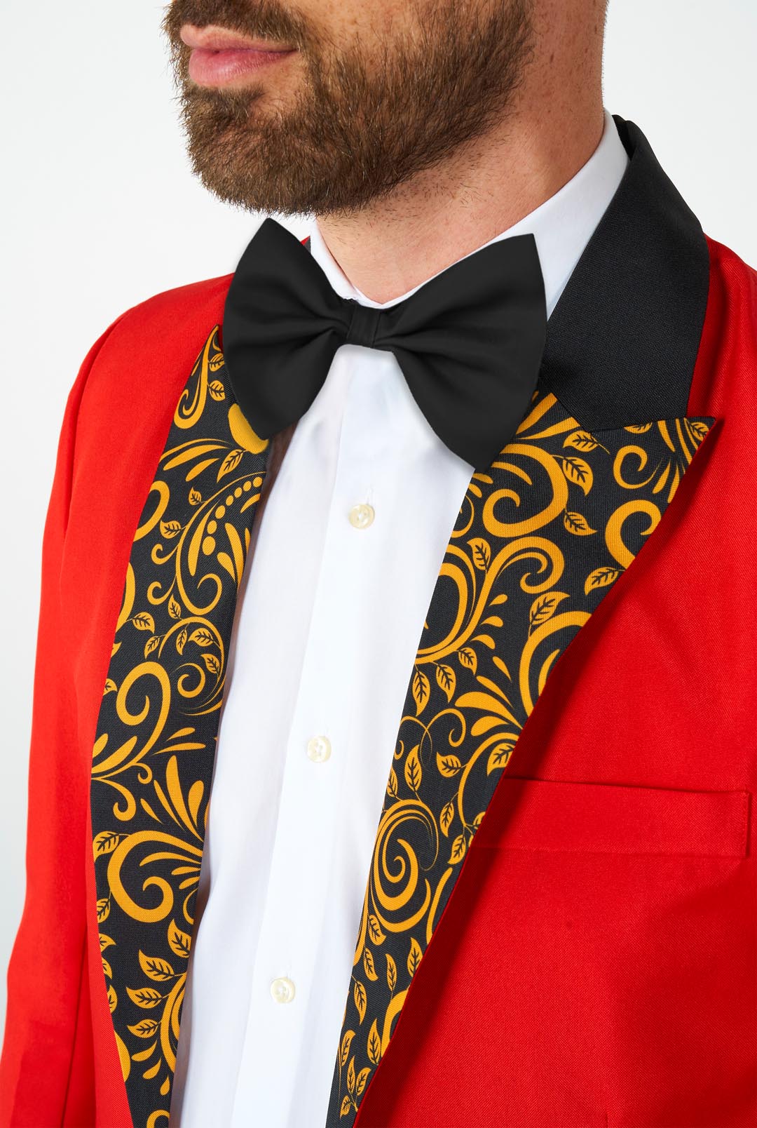 Suitmeister | Circus Tailcoat Suit Red | Herenjasje