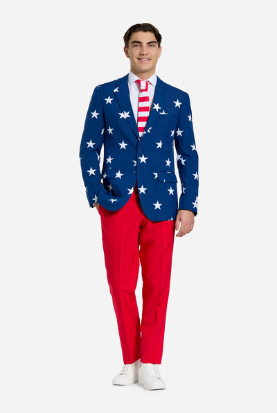 Opposuits |Stars and Stripes | Herenkostuum | Herenpak