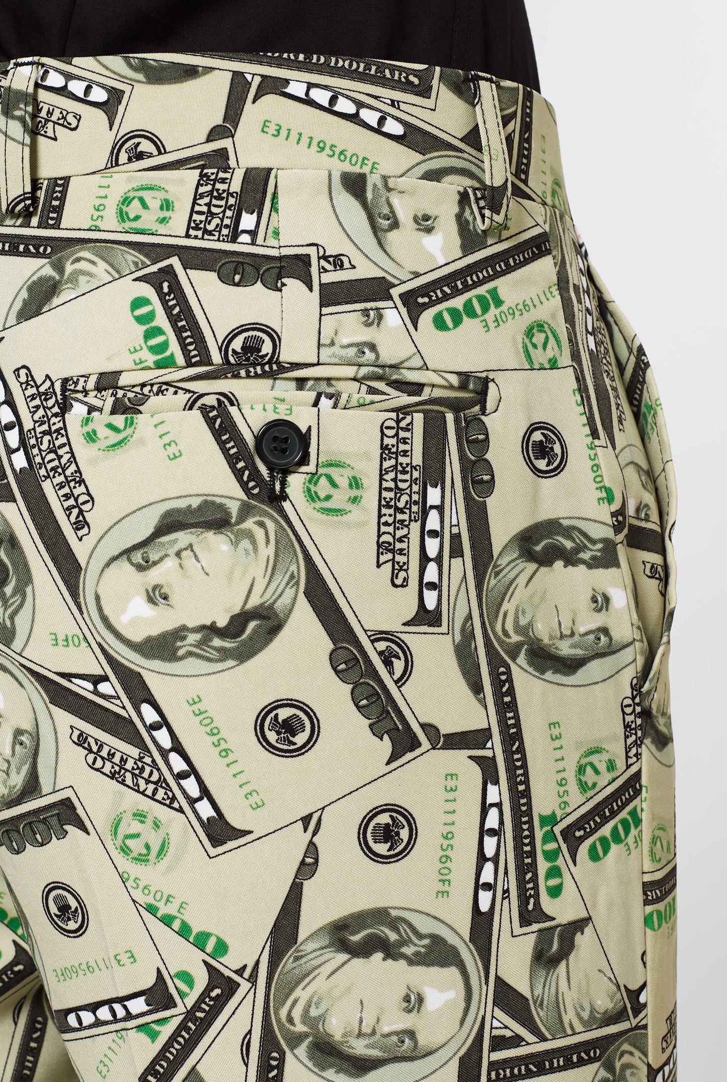 Gegensätze | Cashanova | Herrenanzug | Herrenanzug mit Dollar-Aufdruck