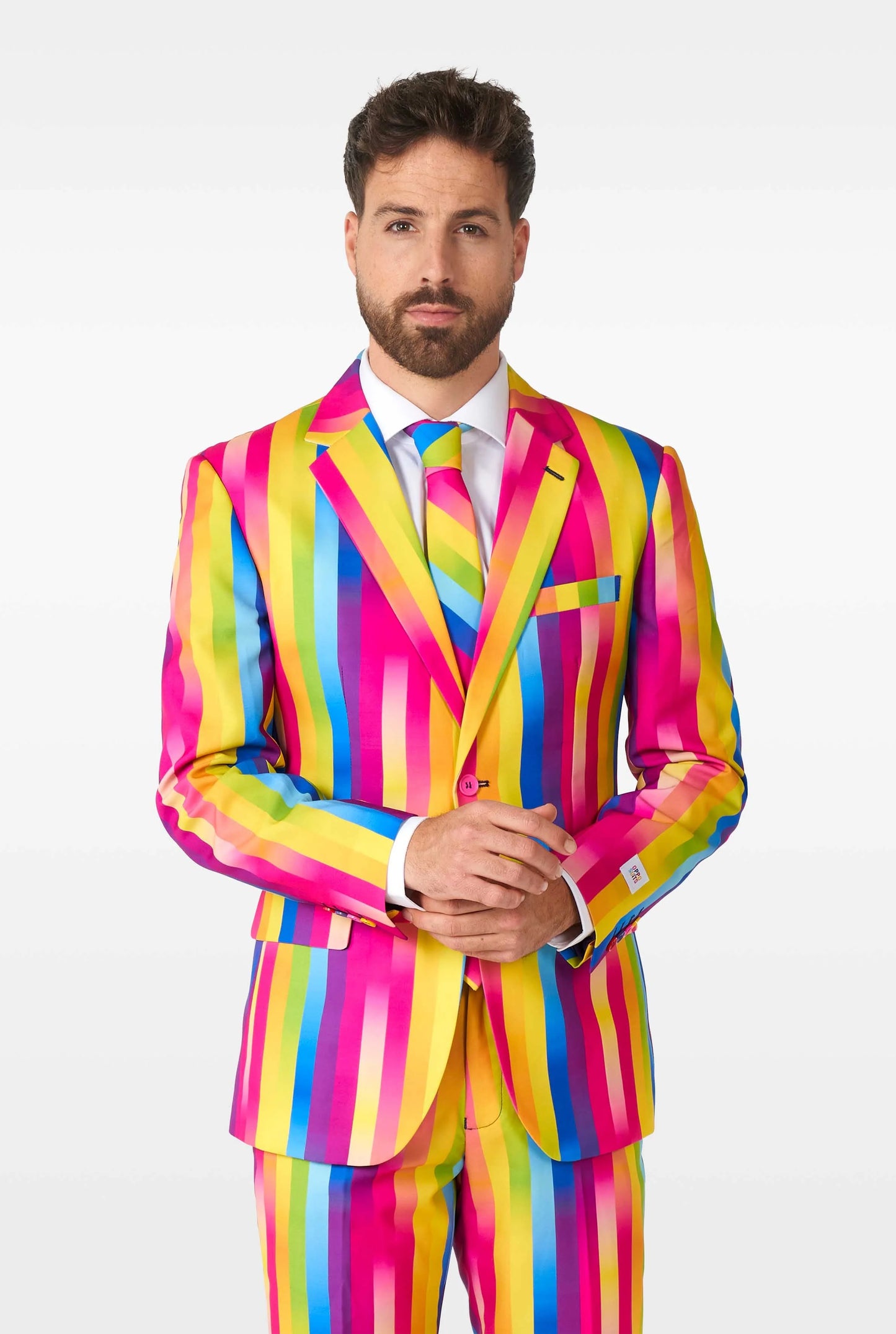 Opposuits | Rainbow Glaze | Herenkostuum | Herenpak Regenboog